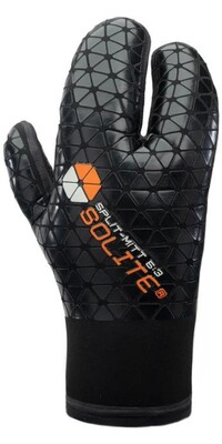 Solite 5/3mm 2024 Split-Mitt Neopren-Handschuhe 22017 - Black